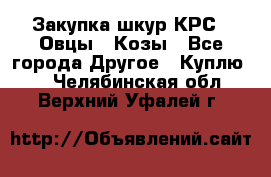 Закупка шкур КРС , Овцы , Козы - Все города Другое » Куплю   . Челябинская обл.,Верхний Уфалей г.